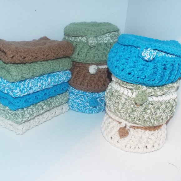 10 pc Handmade Clamshell Spa Set - Picture 11 of 12